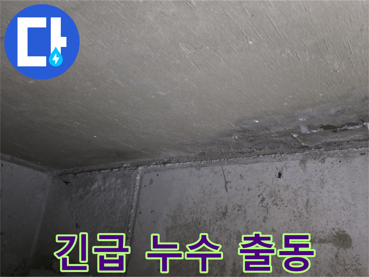 남양주 오남 누수 긴급 출동 - 천장 곰팡이 문제 해결
