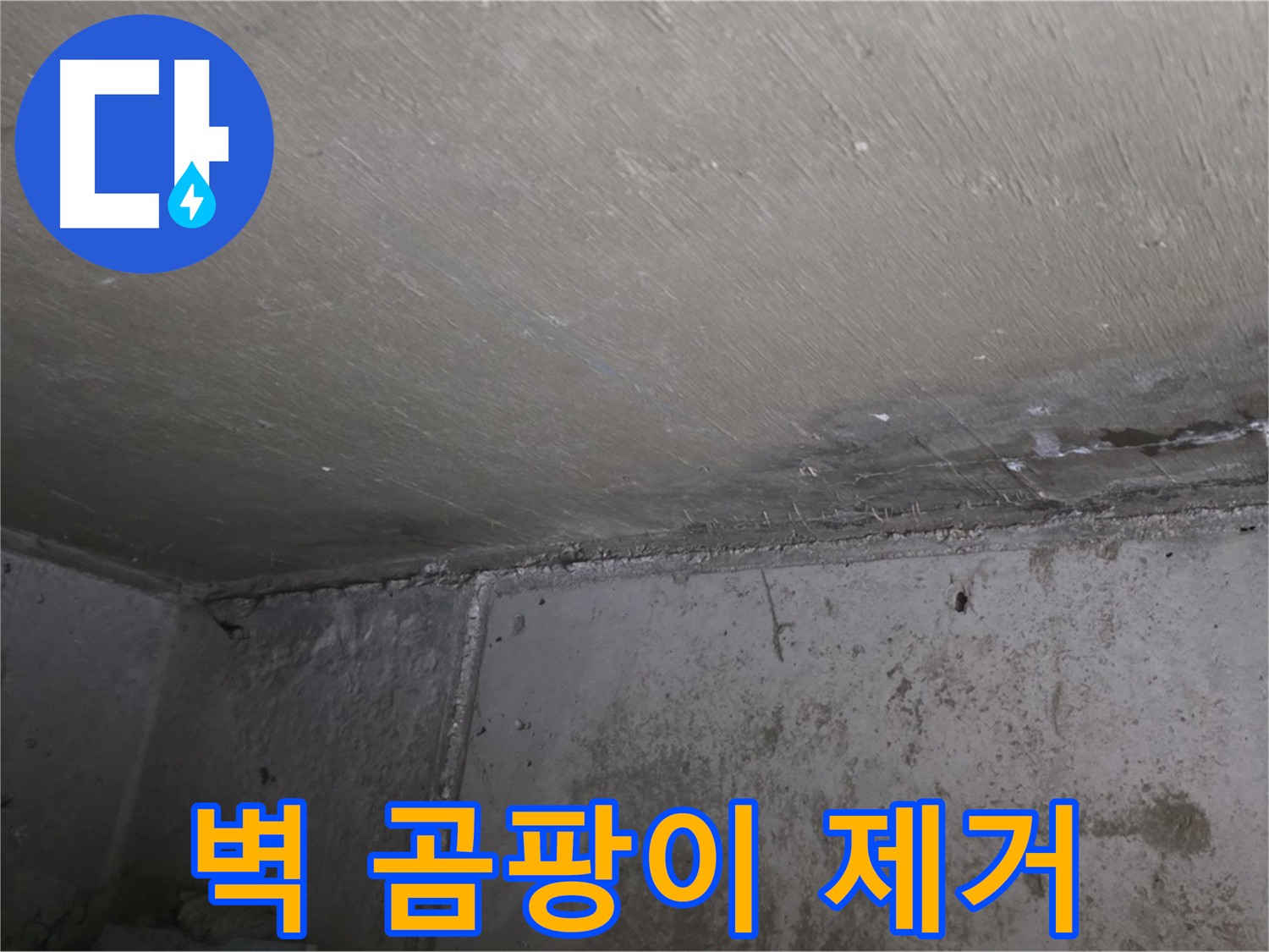 남양주 오남 두산아파트 벽 곰팡이 제거 - 쾌적한 공간