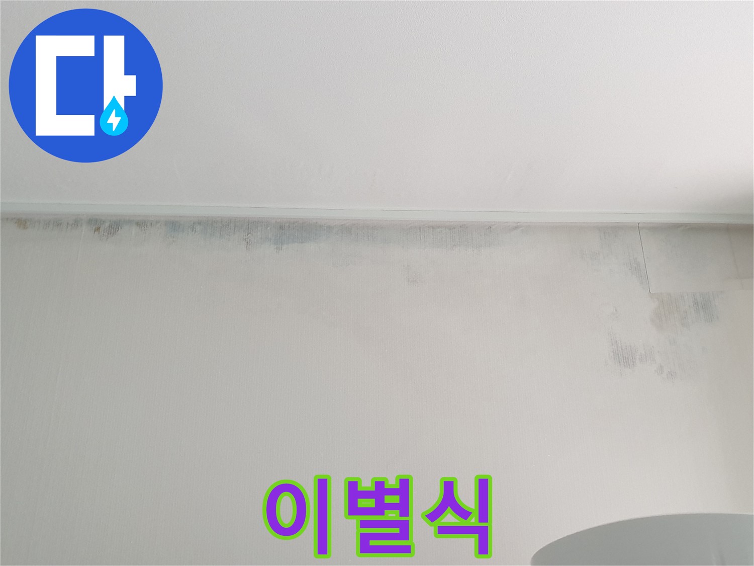 중계동 청구3차 곰팡이 - 이별식