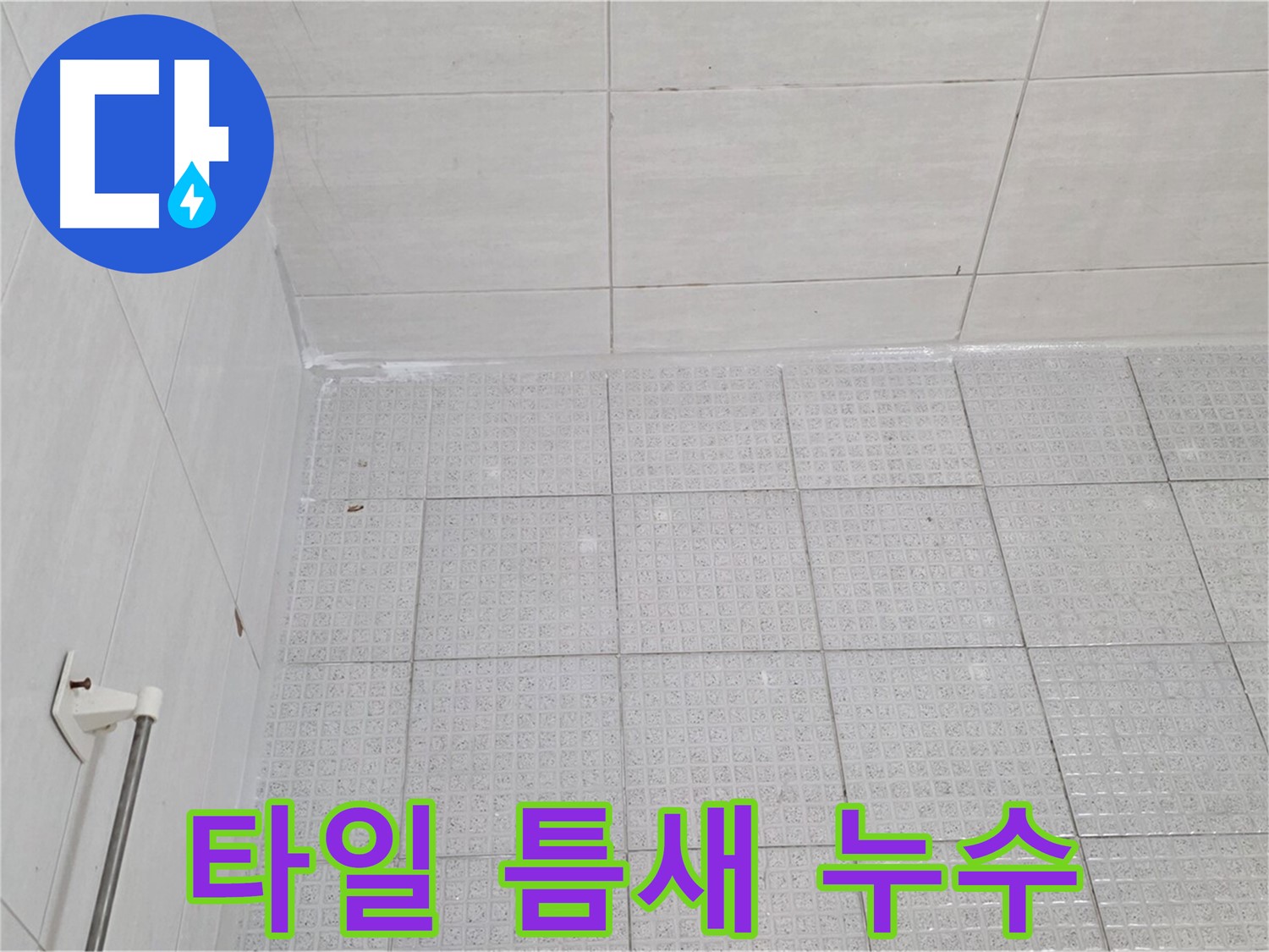 과천 욕실 타일 틈새 누수 - 누수 전문가의 정확한 원인 진단과 완벽한 보수