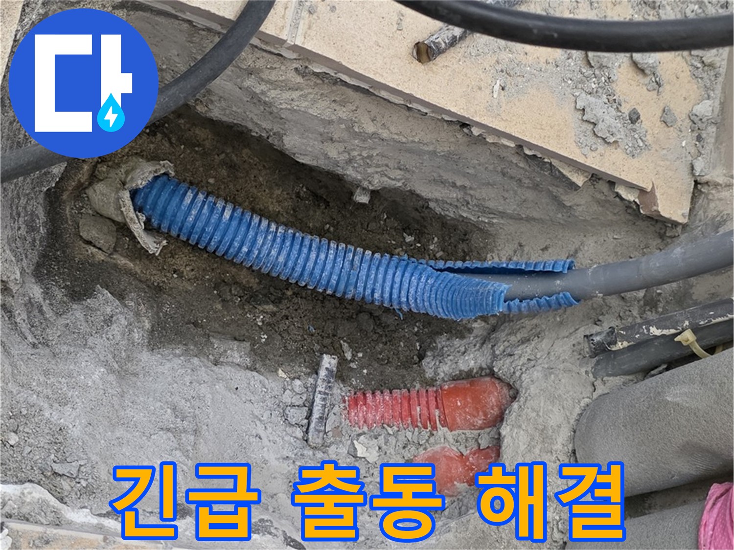 양주시 삼숭동 자이아파트 누수 - 긴급 출동 및 빠른 해결