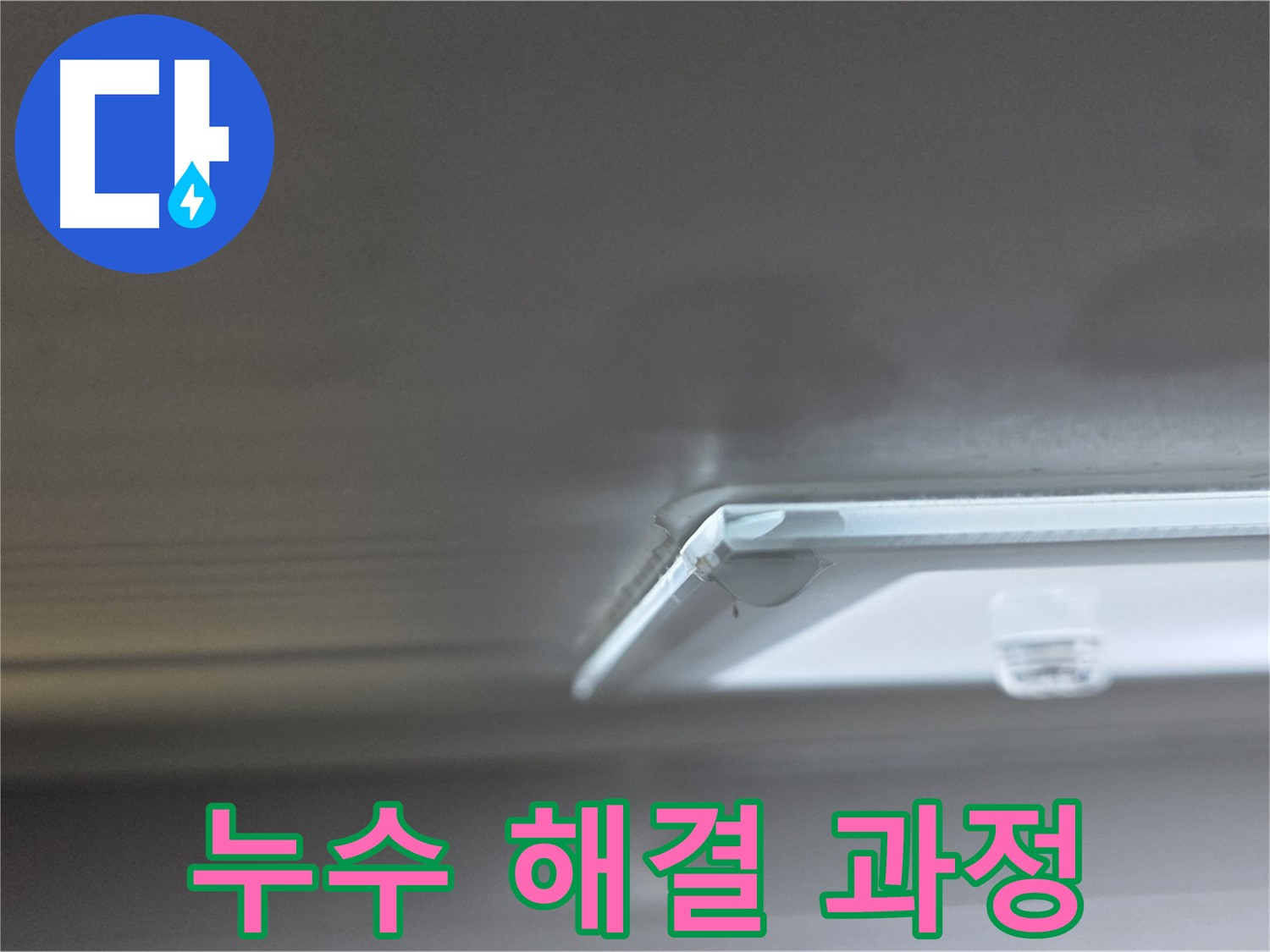 양주 율정마을 13단지 아파트 천장 누수 - 누수 원인 파악부터 해결까지의 전 과정을 보여줍니다.