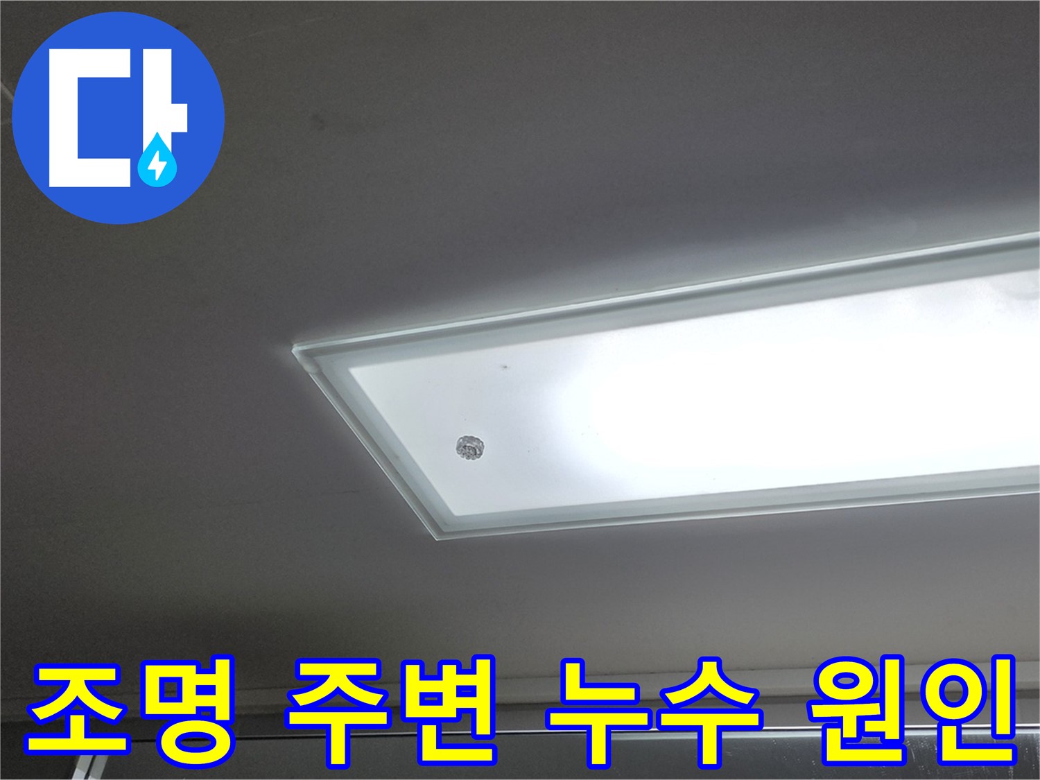 천장 조명 주변 누수 원인 - 누수탐지 전문가가 첨단 장비를 사용하여 정확하게 진단합니다.