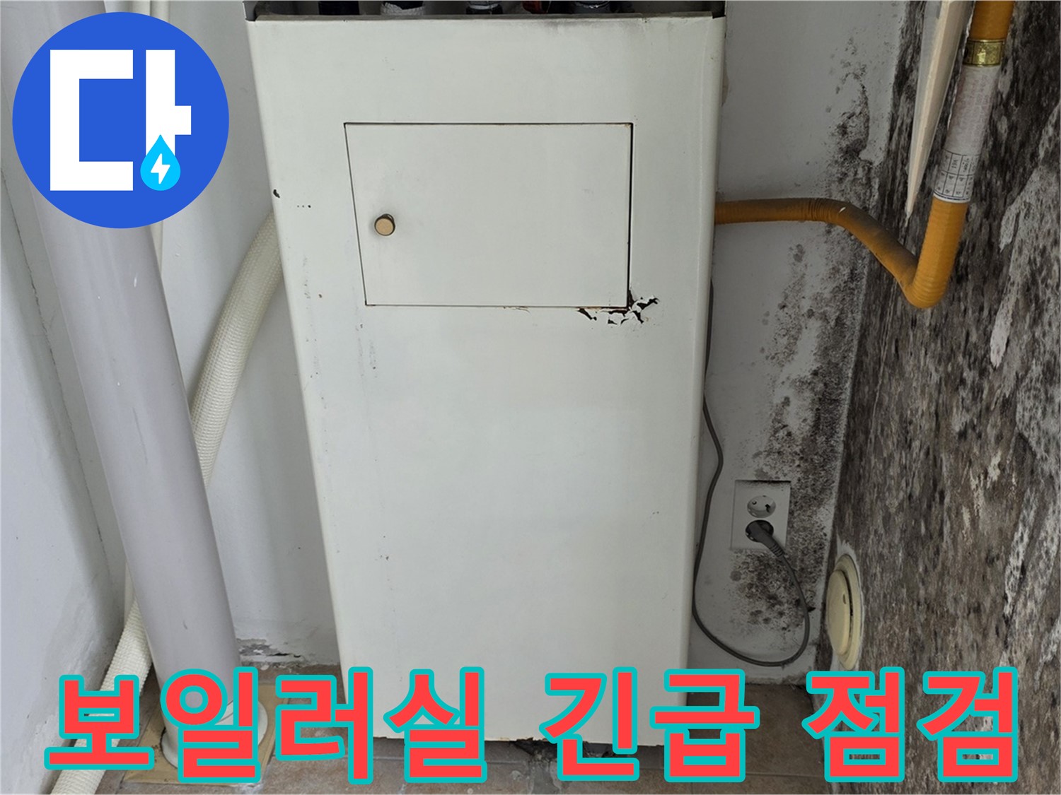 성북구 길음동 숭인로 - 곰팡이 핀 보일러실의 긴급 누수 점검을 위한 전문가 방문