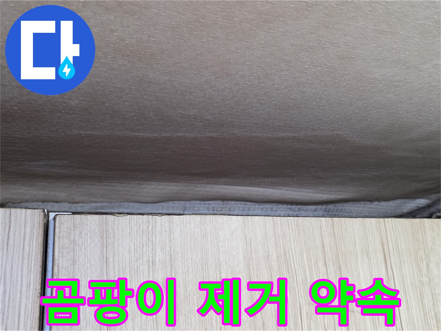 구갈동 누수탐지 - 누수로 인한 곰팡이 완벽 제거 약속