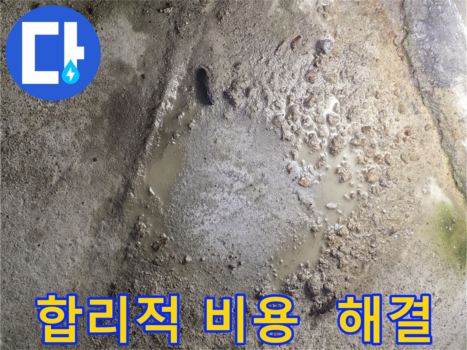철원군 서면 와수리 누수 현장 - 합리적인 비용으로 최고의 누수 해결 서비스를 제공합니다.