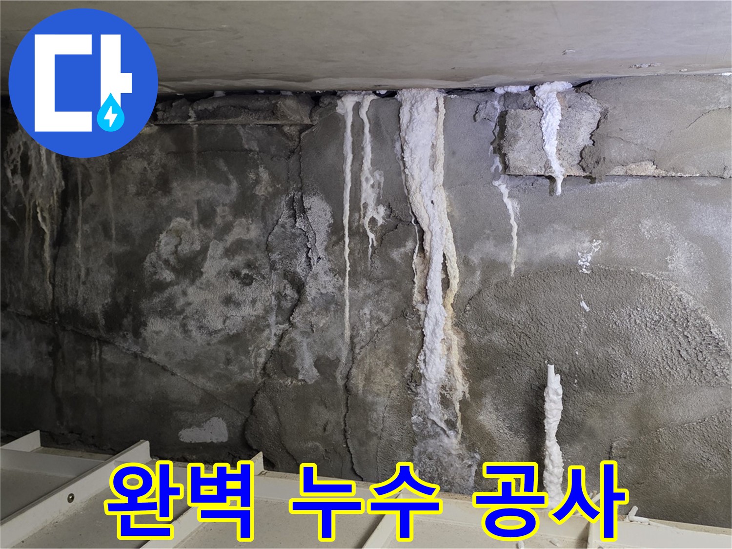 분당 운중동 건물 누수 - 주차장 누수 - 완벽 공사 약속