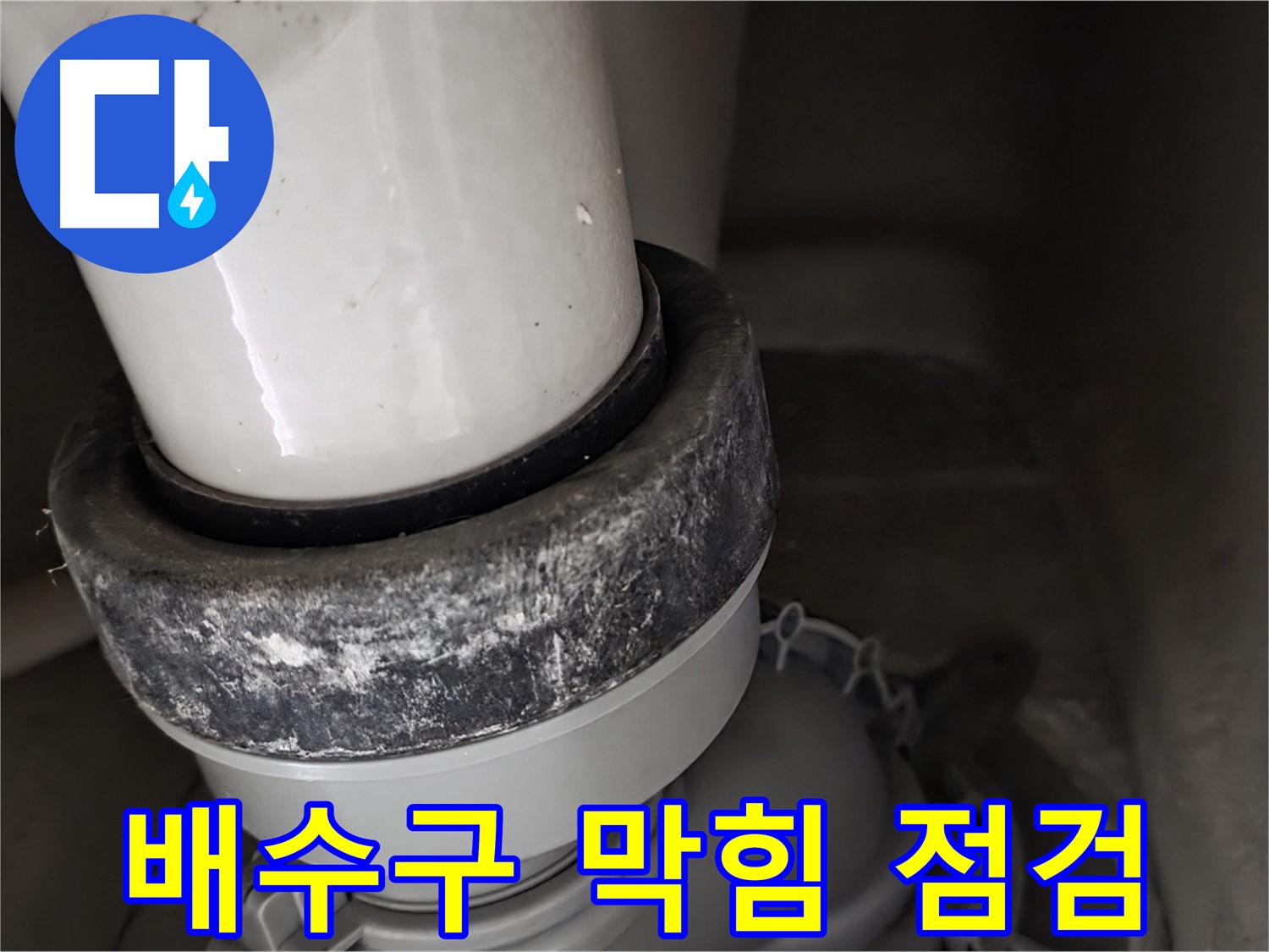 분당구 운중동 산운마을 6단지 변기 누수 - 배수구 막힘 여부 꼼꼼하게 점검