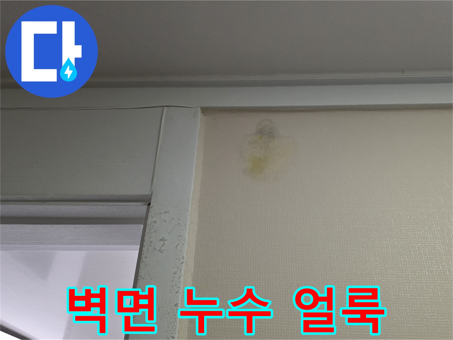 성남시 분당구 운중동 산운마을 아파트 벽면 누수 얼룩 - 누수 문제 해결 과정