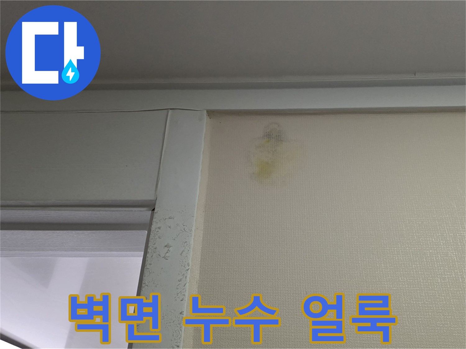성남시 분당구 운중동 산운마을 아파트 벽면 누수 얼룩 - 누수 문제 해결 과정