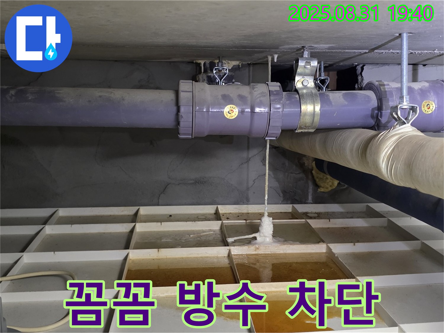 분당구 산운동 누수 - 꼼꼼 방수 시공, 누수 완벽 차단!