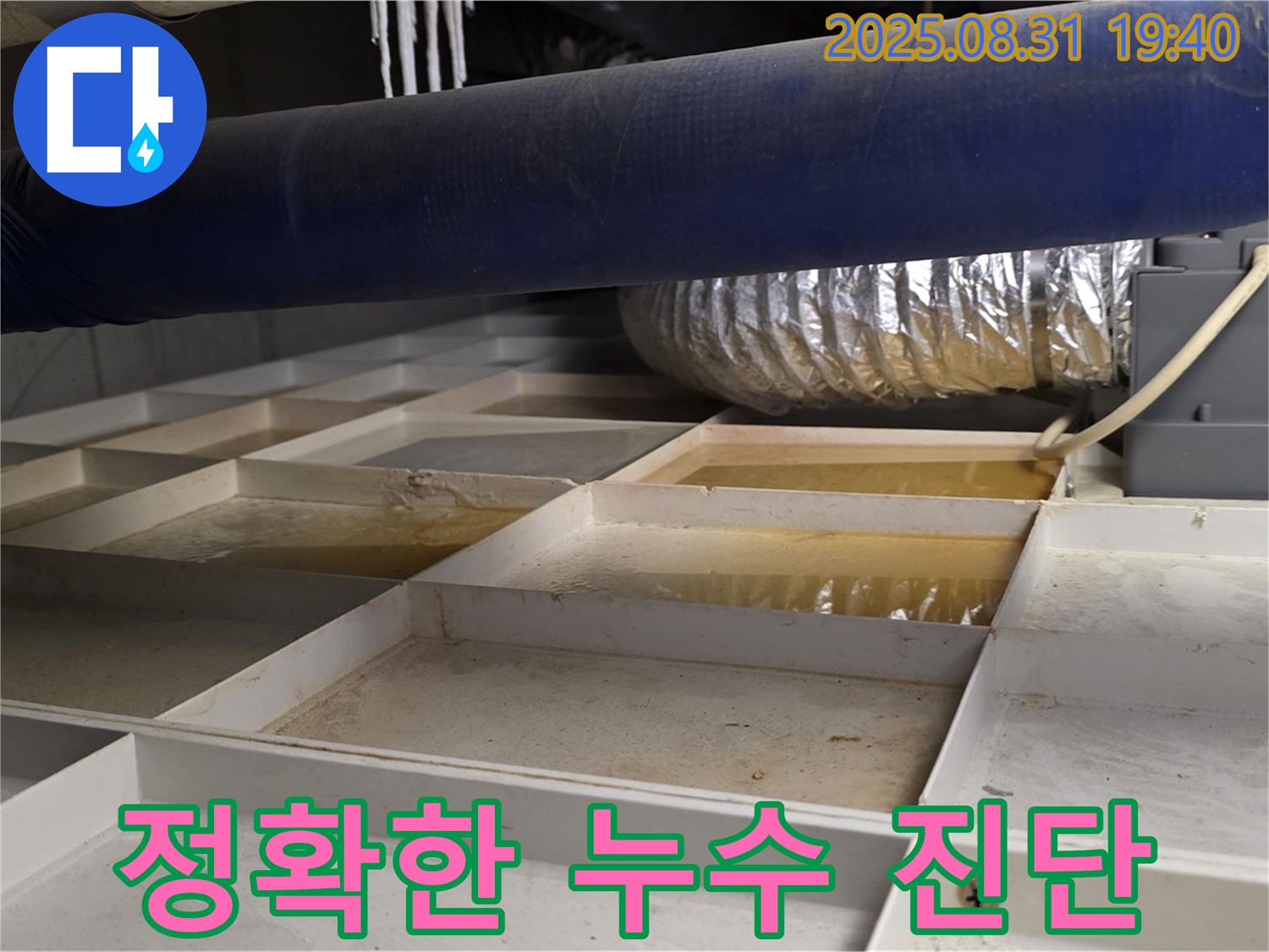 정자동 건물 천장 누수 - 정확한 누수 진단으로 문제 해결의 첫걸음!