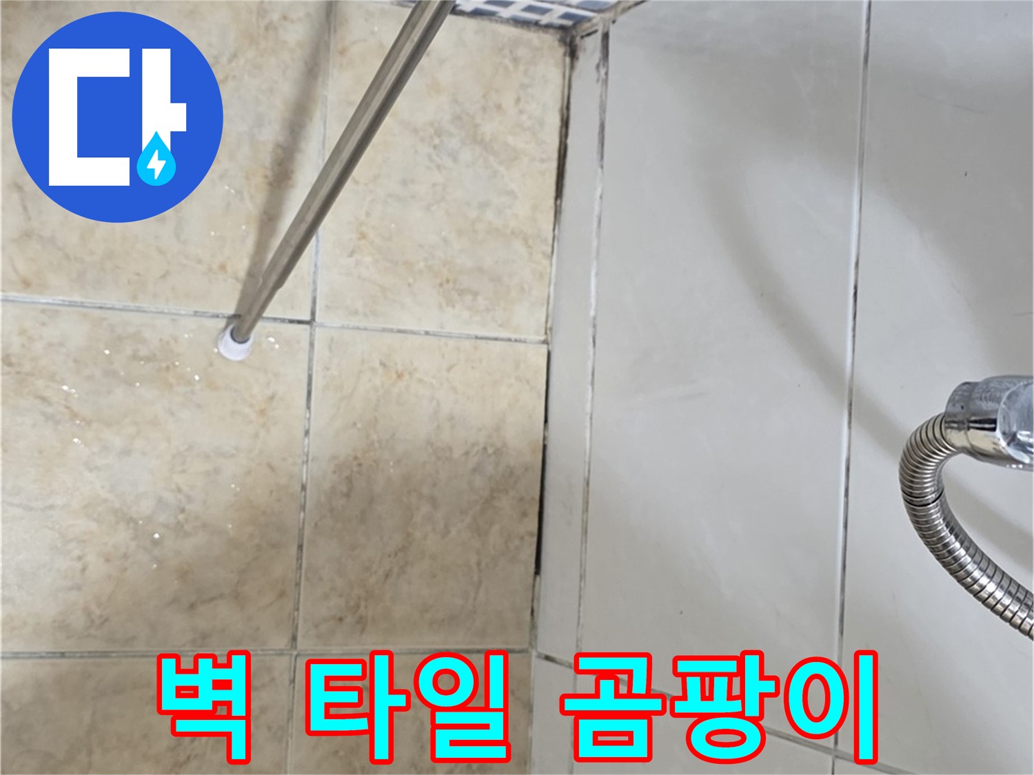 욕실 벽 타일 곰팡이 - 습기찬 환경에서 발생하는 누수 징후