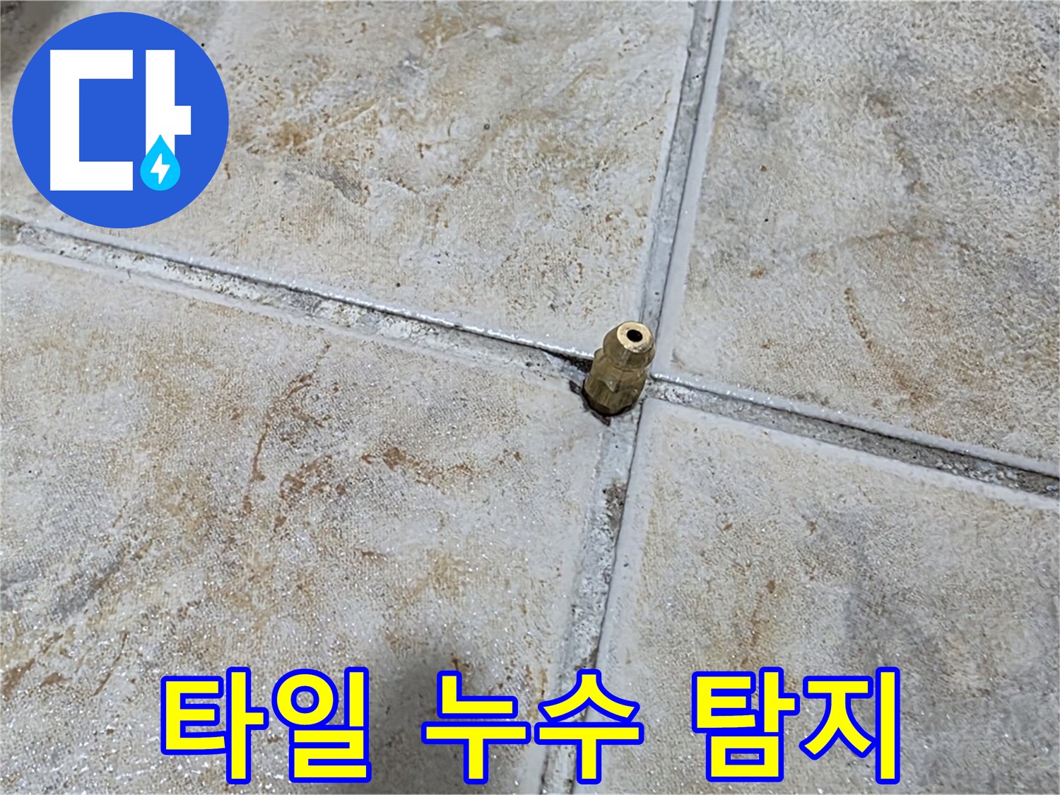 타일 누수 탐지 - 첨단 장비로 숨겨진 누수까지 찾아냅니다.
