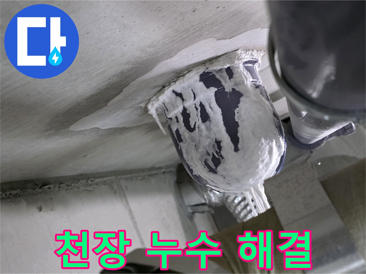 분당 운중동 산운마을 - 천장 누수, 완벽하게 해결 약속