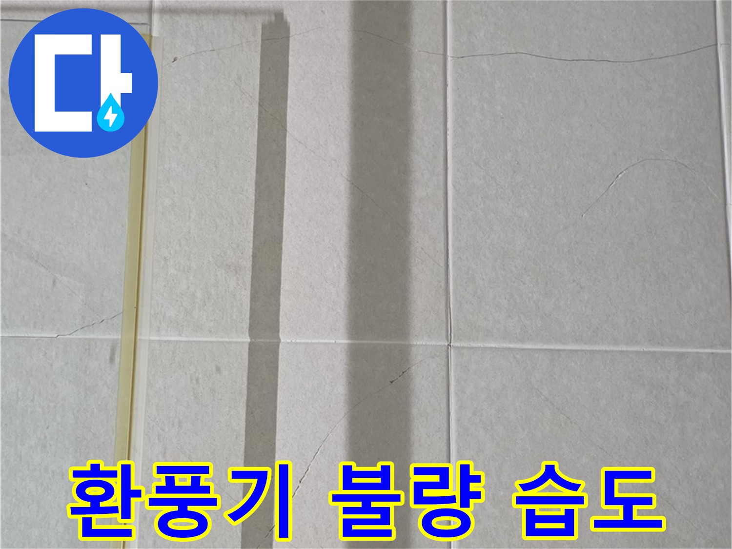 분당 운중동 샤워부스 - 벽면 타일 틈새 누수, 환풍기 작동 불량으로 인한 습도 문제