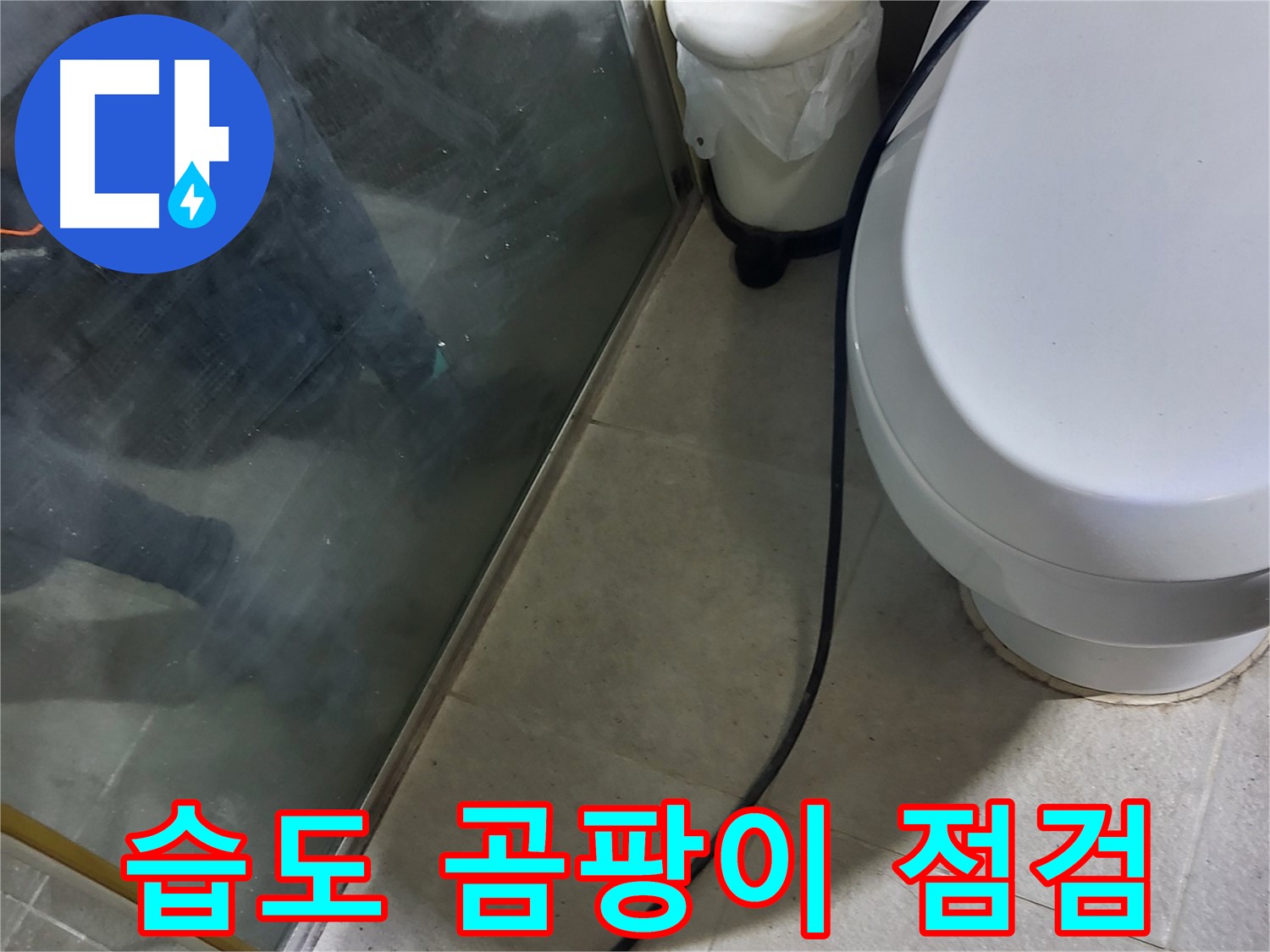 분당구 샤워부스 누수 - 배수 펌프 주변 습도 높음으로 인한 곰팡이 발생 점검