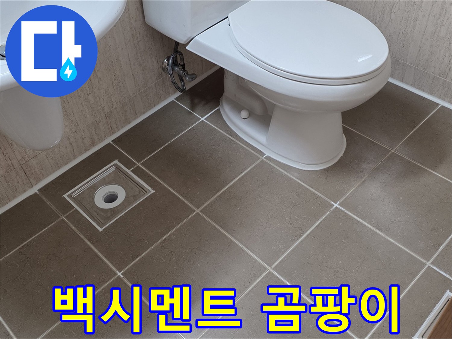 포천 일동 기산베스트빌 아파트 - 타일 백시멘트 곰팡이 제거