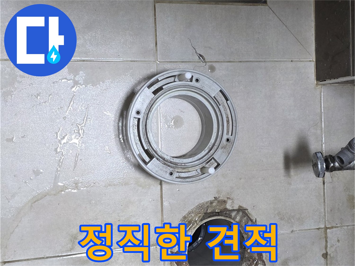 양주 옥정동 율정마을 아파트 변기 하수구 누수 - 합리적인 가격, 정직한 견적 약속!