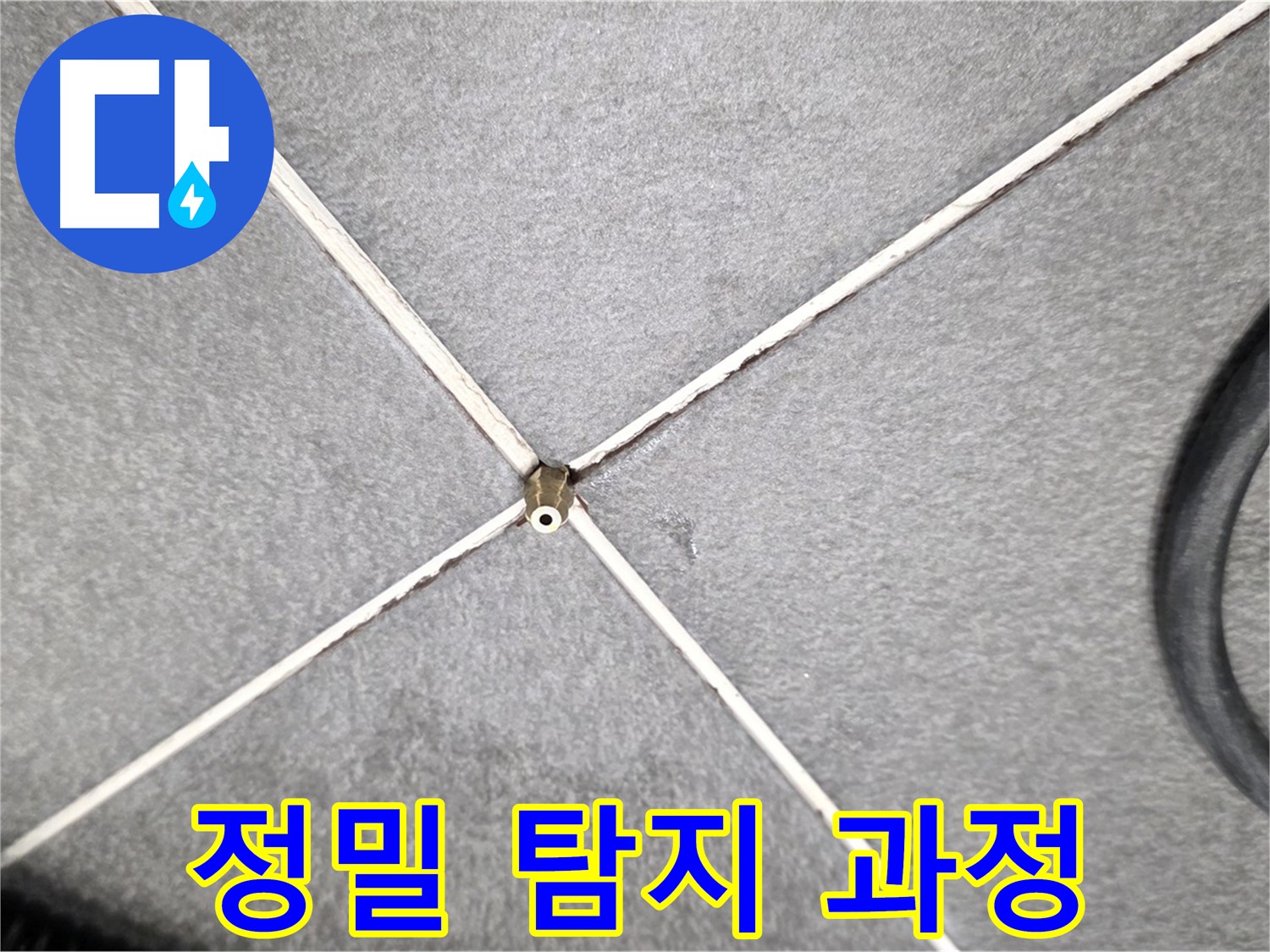 정밀 탐지 과정 - 첨단 장비와 숙련된 기술의 조화