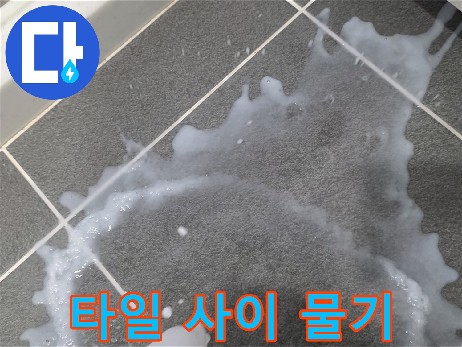 파주시 동패동 아파트 타일 사이 물기 - 누수 초기, 신속한 방문으로 문제 해결을 돕습니다.