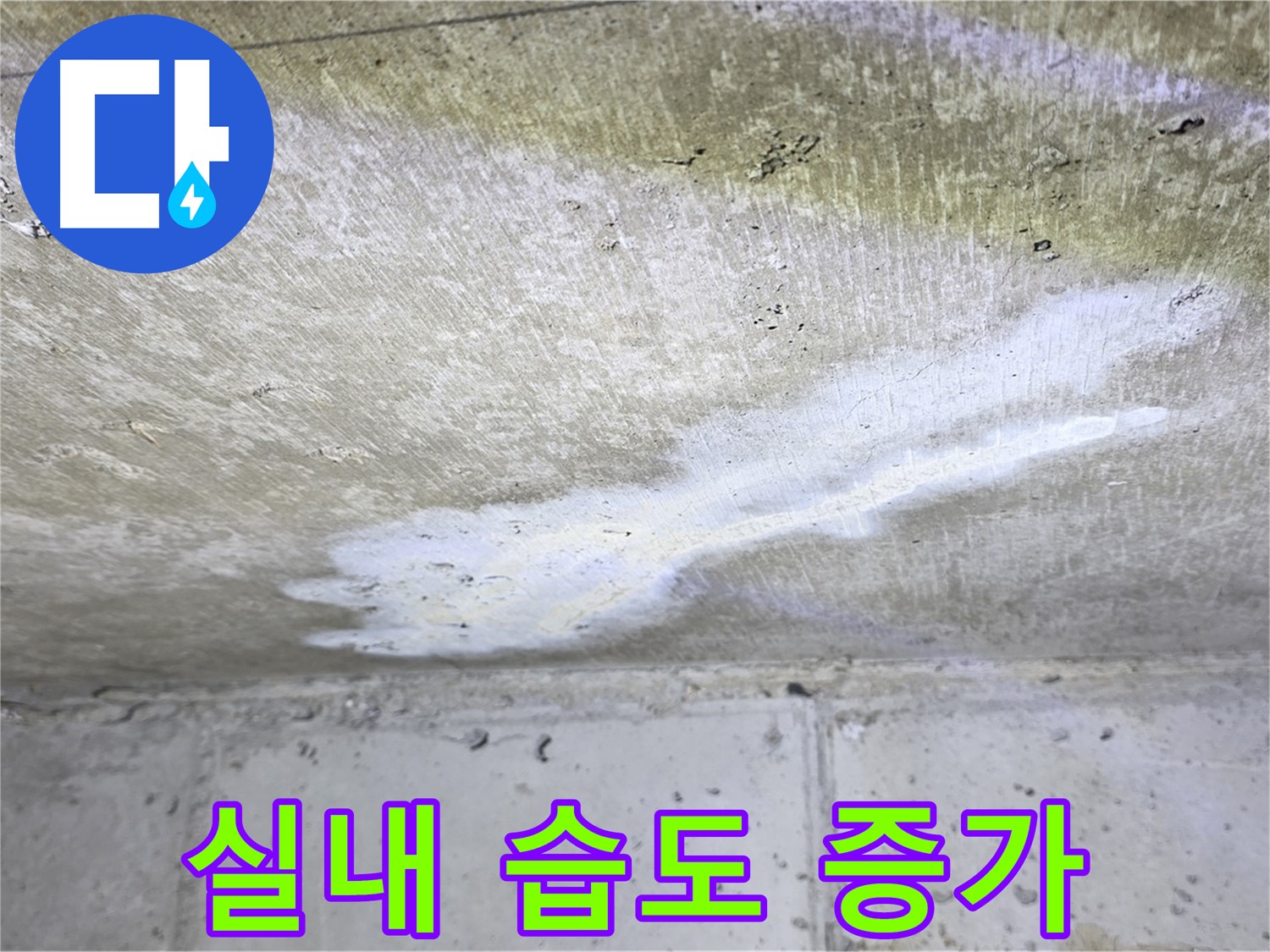 노원구 중계동 현대5차 누수 - 실내 습도 증가 - 쾌적함 저해