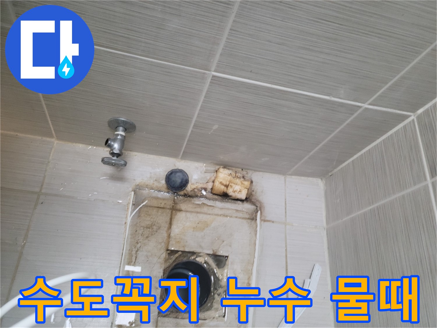 동두천 신창비바패밀리-2단지 욕실 수도꼭지 주변 누수 및 물때