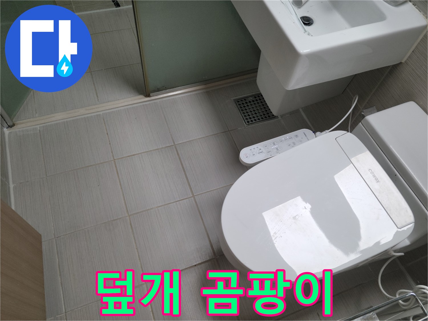 동두천시 송내동 - 변기 물탱크 덮개 곰팡이, 누수 원인 점검