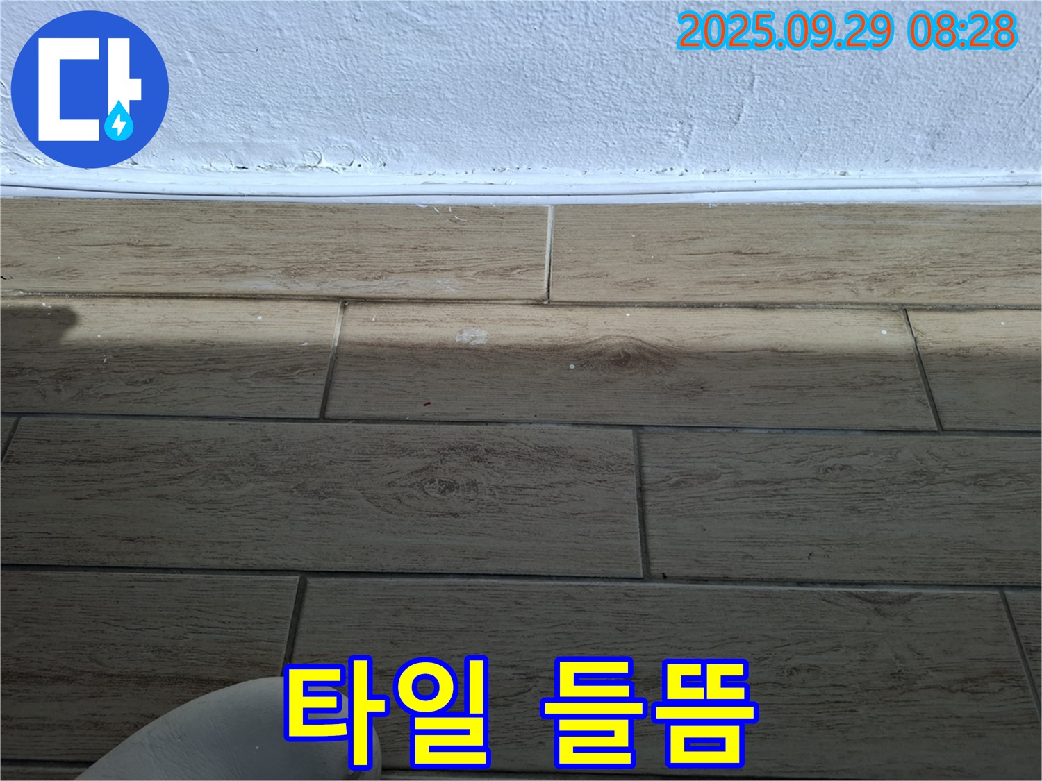 양주시 광적면 - 벽 하단 타일 들뜸 - 꼼꼼한 점검과 확실한 해결로 고객님의 만족을 최우선으로 생각합니다.