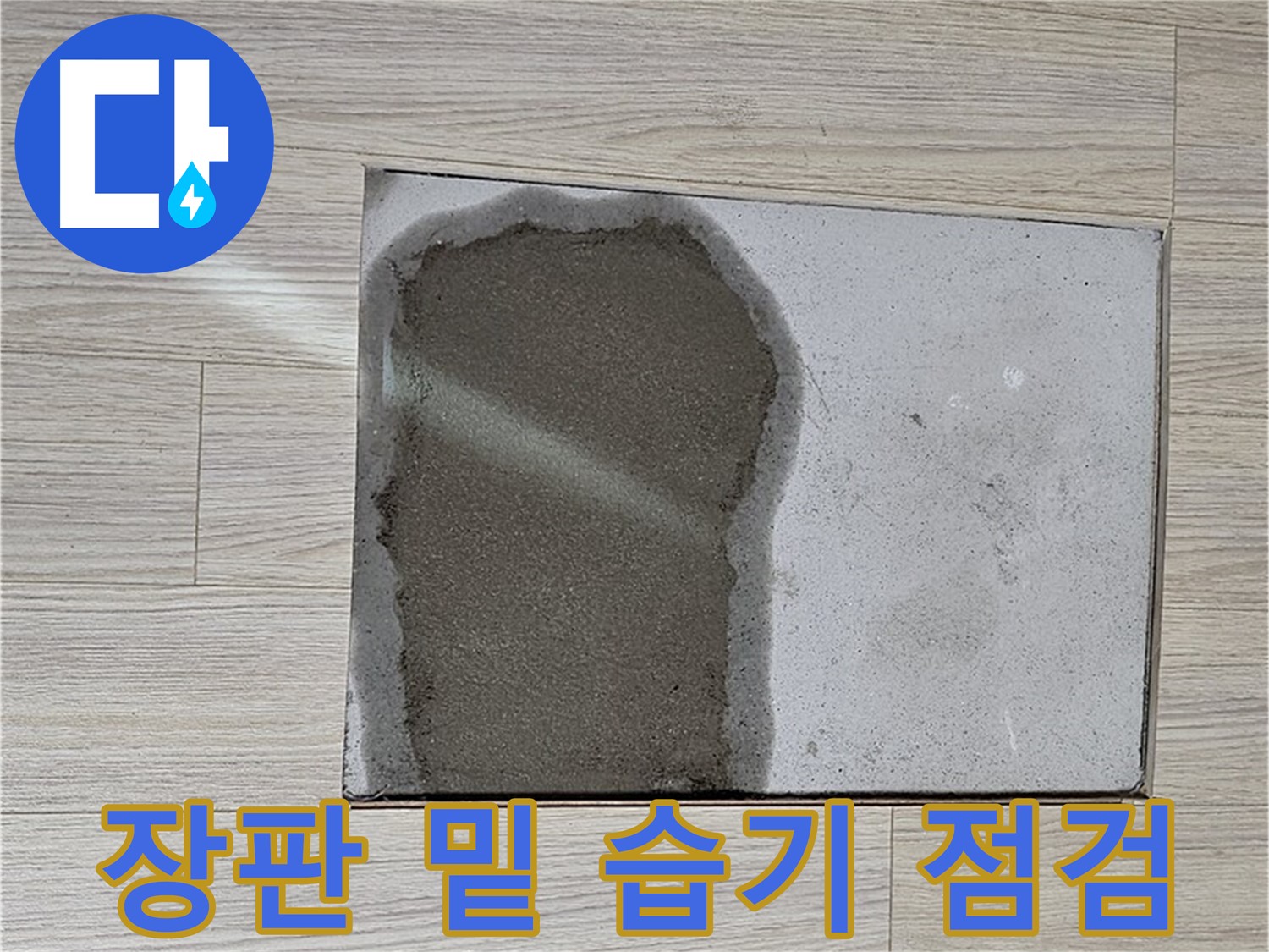 도봉구 도봉동 현대시티 - 마루 밑 물, 장판 밑 습기 - 꼼꼼한 누수 점검