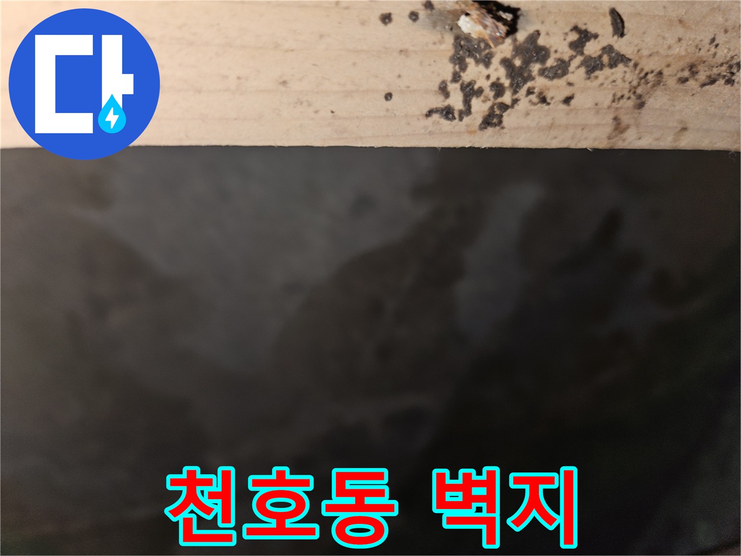 천호동 아파트 누수 - 벽지 곰팡이 차단 - 최고의 기술