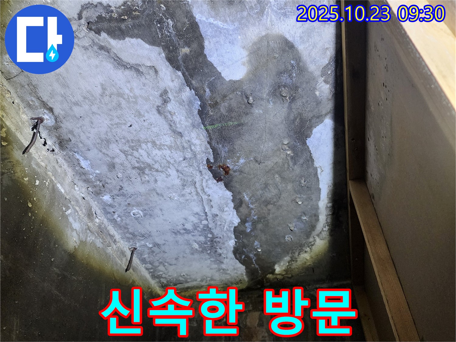 양주시 은현면 도하리 누수 - 천장 누수, 신속한 방문 서비스를 제공합니다.