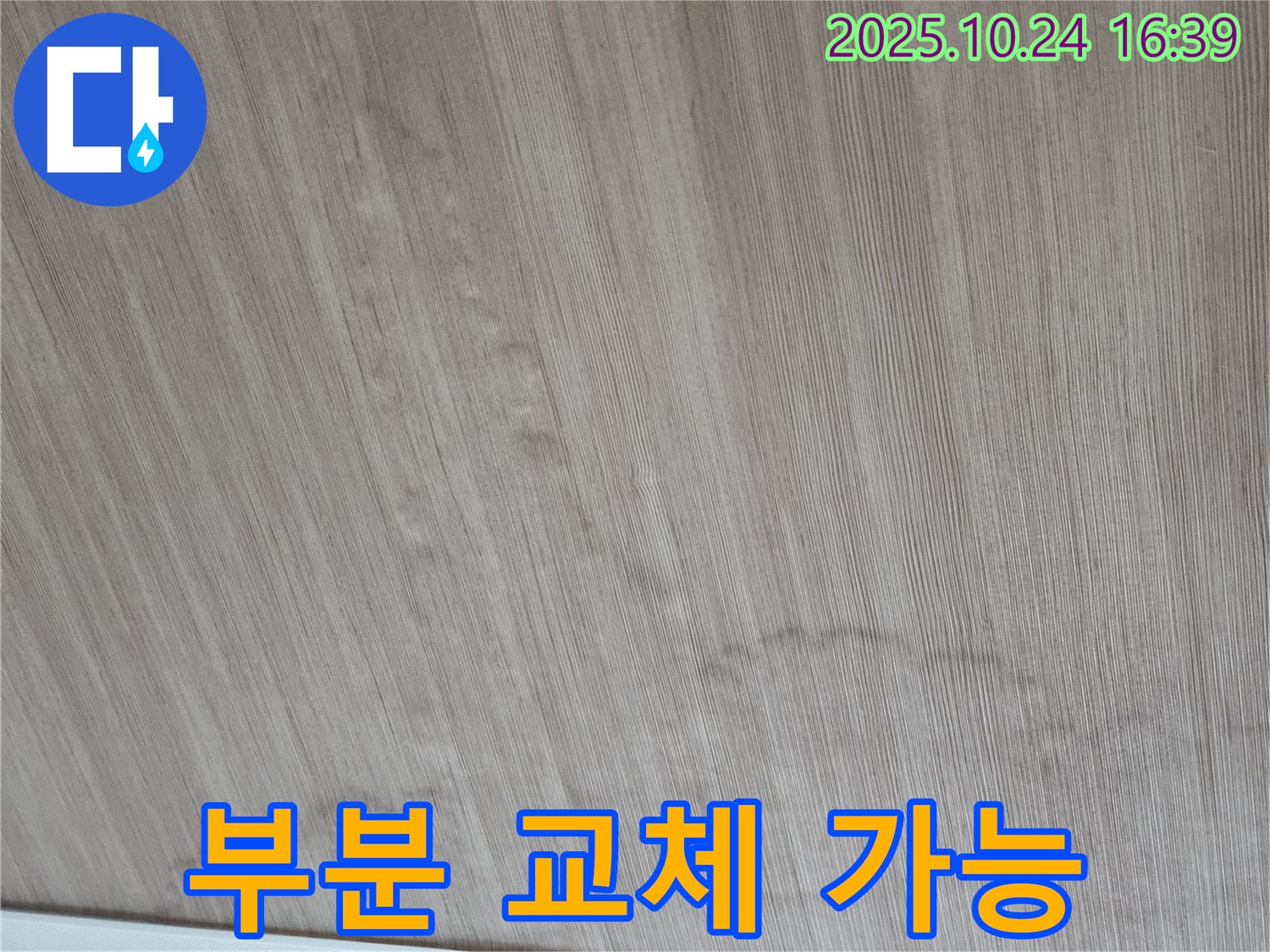 양주 봉우로 누수 - 장판 변색과 곰팡이, 부분 교체로 해결 가능할지 상담해 드립니다.