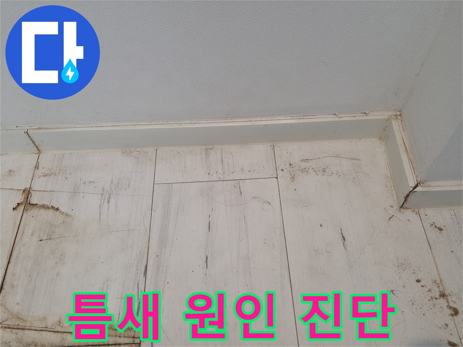 관악구 누수 - 마루 틈새 원인 꼼꼼 진단 - 누수 가능성 확인
