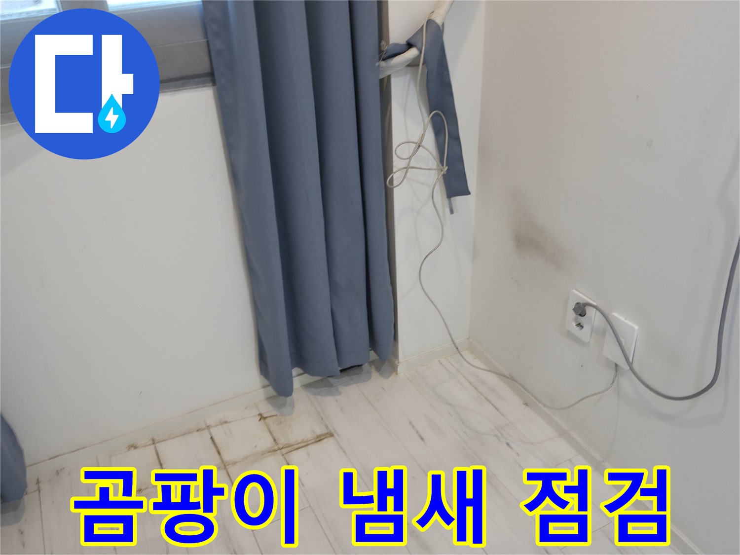 관악구 누수 - 벽 곰팡이 냄새 문제 - 정확한 누수 진단