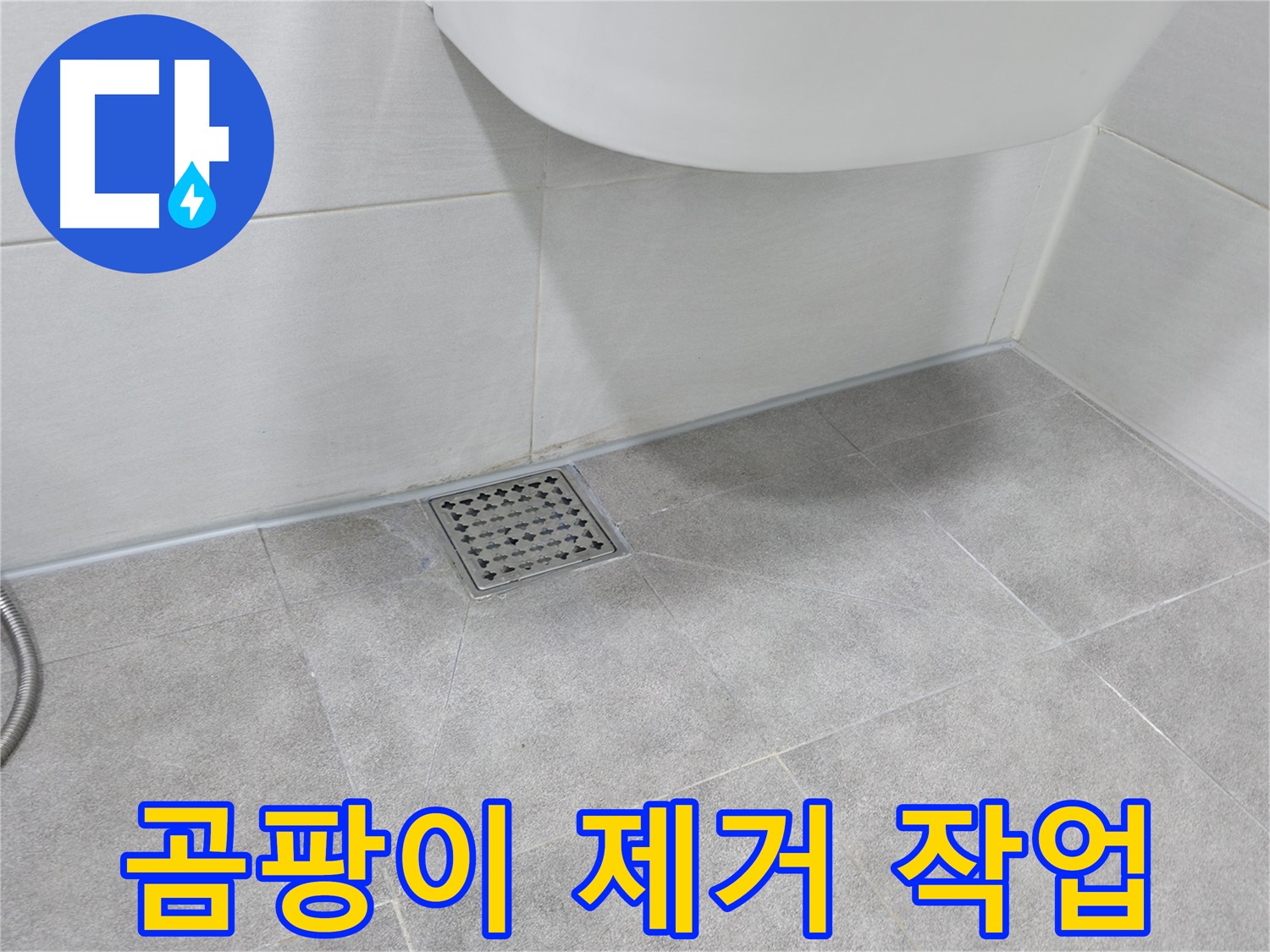 세탁실 - 곰팡이 깨끗하게 제거