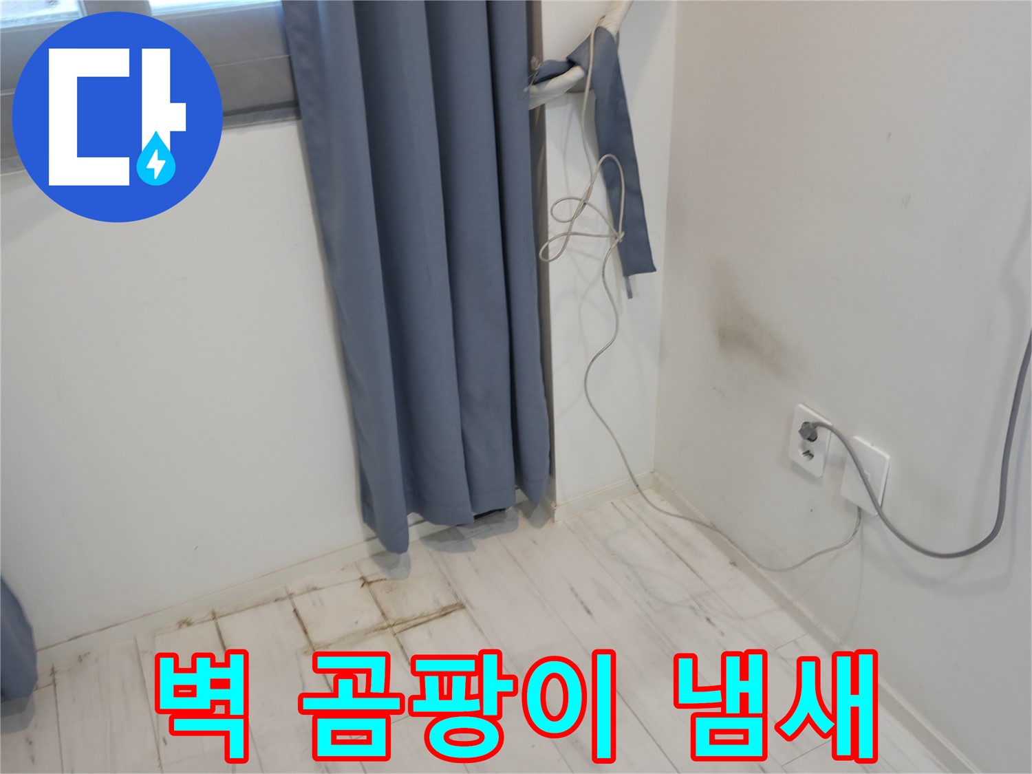 신림동 누수 - 벽 곰팡이 냄새 문제 - 긴급 복구 작업으로 해결