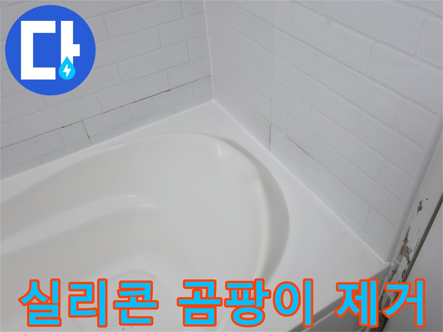 곰팡이 제거 - 깨끗한 욕실로 변신!