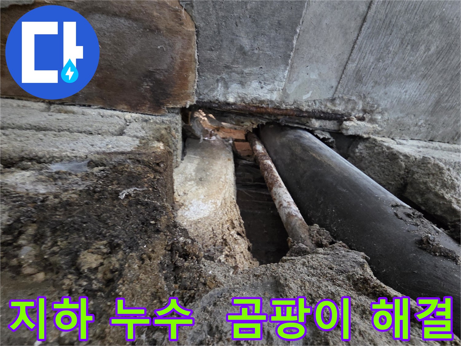 서초동 명달로4길 누수 - 건물 지하 누수, 습기와 곰팡이 문제를 원인부터 해결합니다 - 쾌적한 지하 공간을 만들어 드립니다.