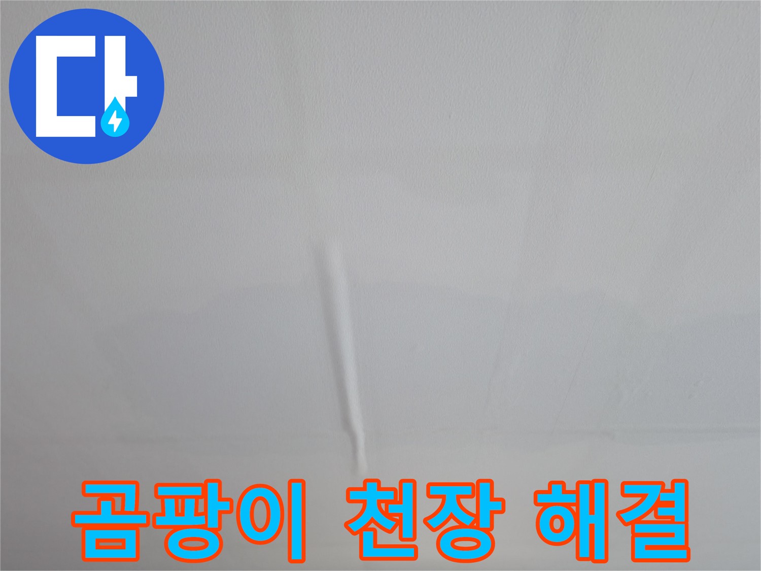 의왕시 백운그린힐 천장 누수 - 곰팡이 핀 천장의 누수 원인을 제거하고 깨끗하게 해결