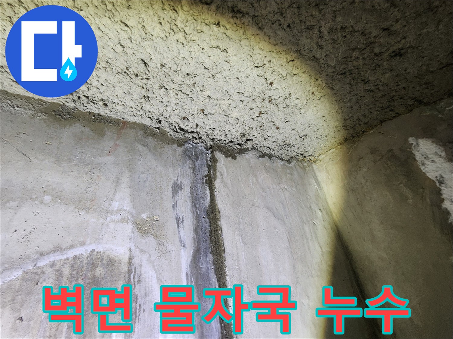 보문동 아남아파트 벽면 물자국 누수 현장-꼼꼼한 탐지 과정으로 원인 규명