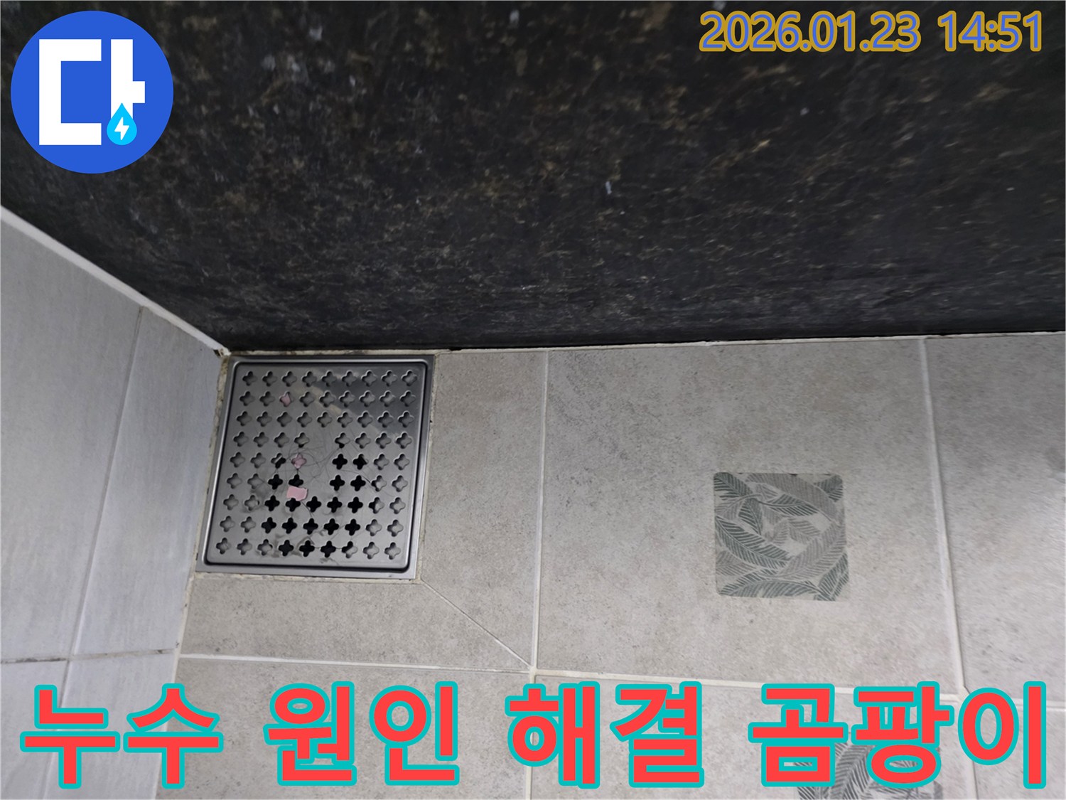 파주 곰팡이 제거 현장 사진 - 누수 원인 해결 후 깨끗하게 제거된 곰팡이.