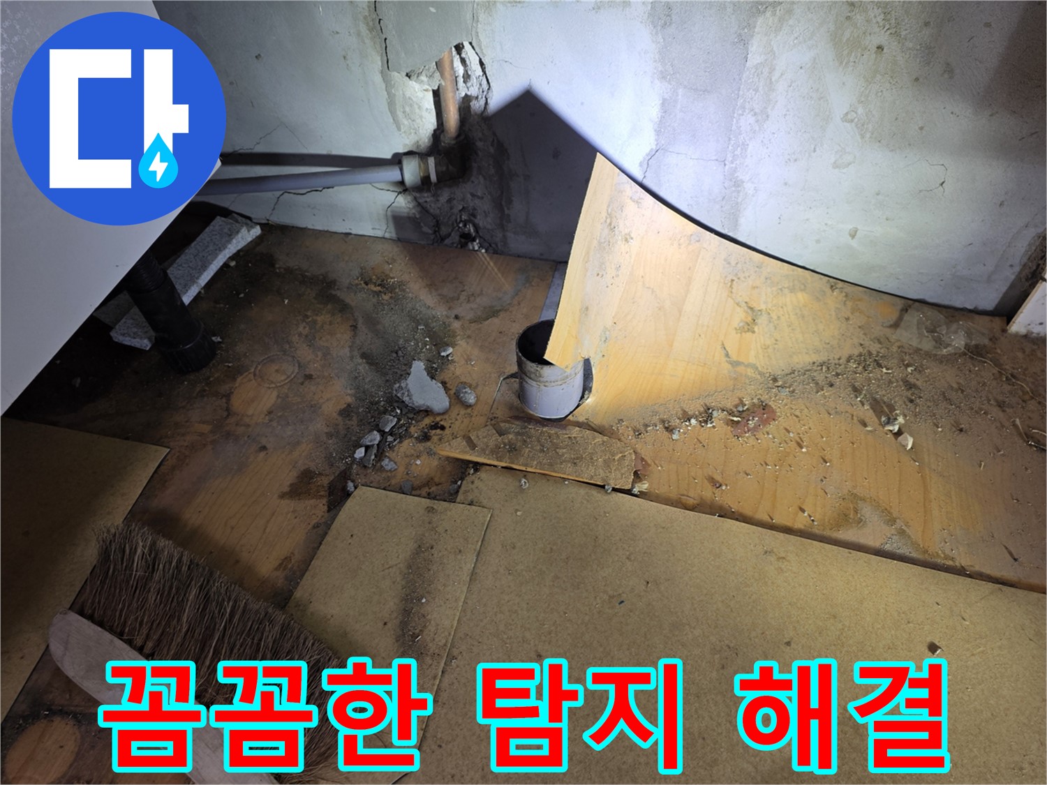 꼼꼼한 누수탐지 - 천장 누수 완벽 해결 - 목동 누수 전문가