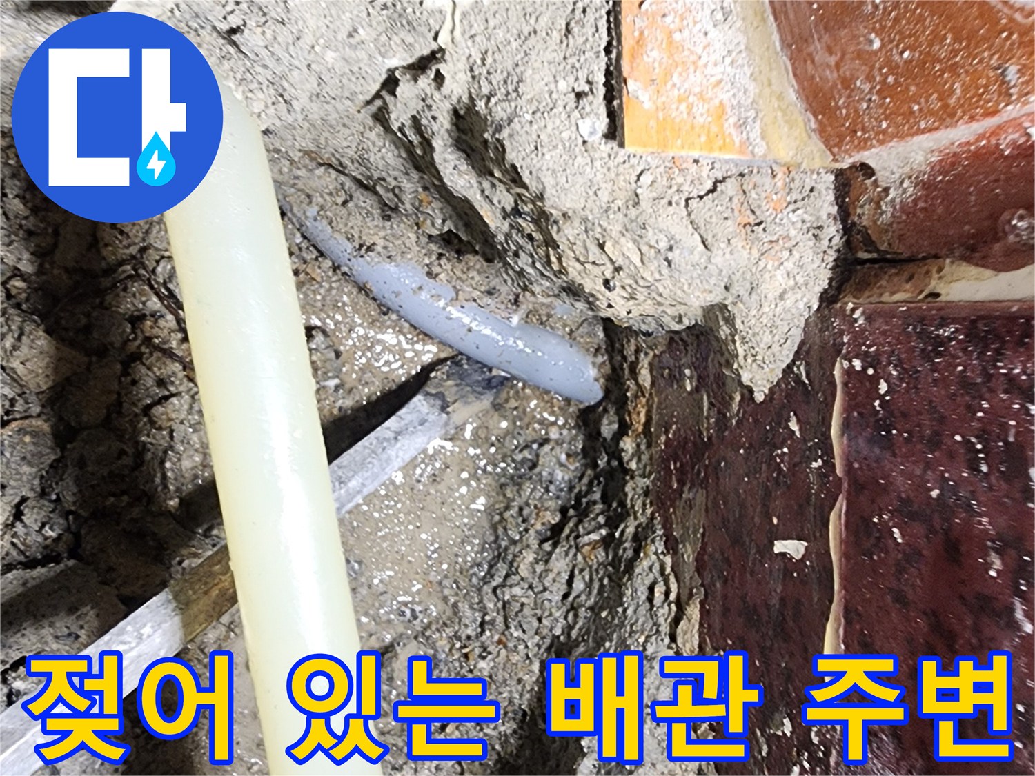 의정부-전좌동-온수-배관-누수-지점-확인-중