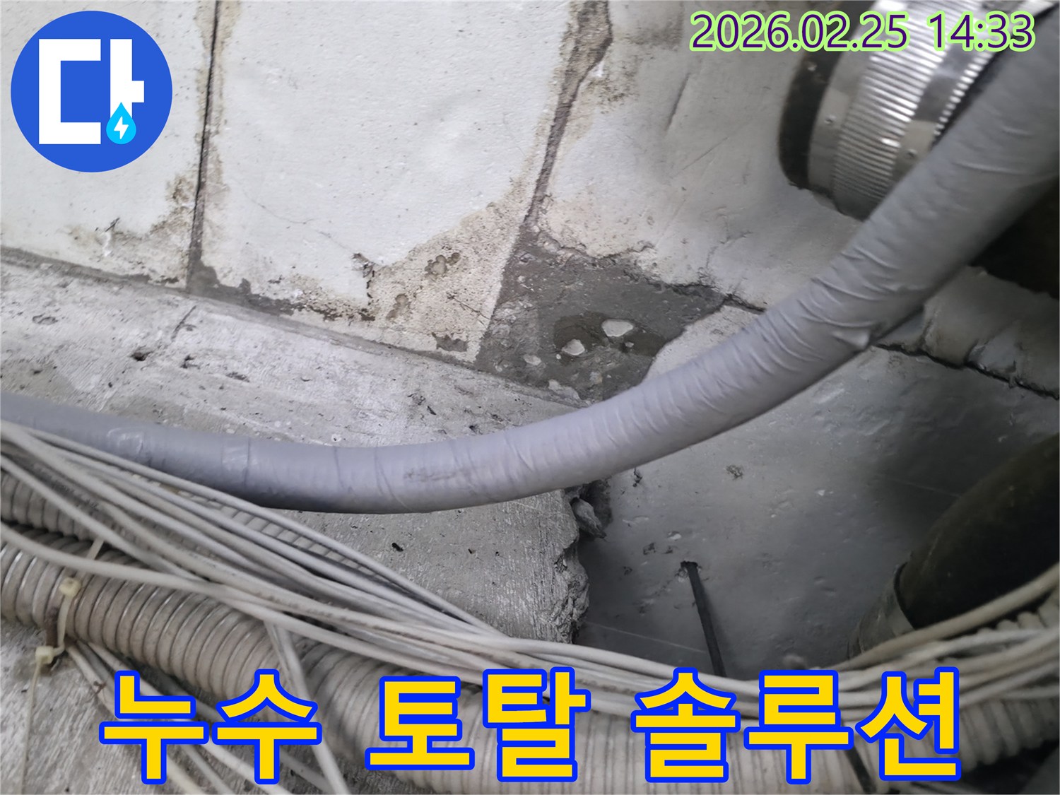 누수 엔지니어가-누수 탐지부터-보수 및 마감까지-전 과정을-책임지고 해결하는 모습