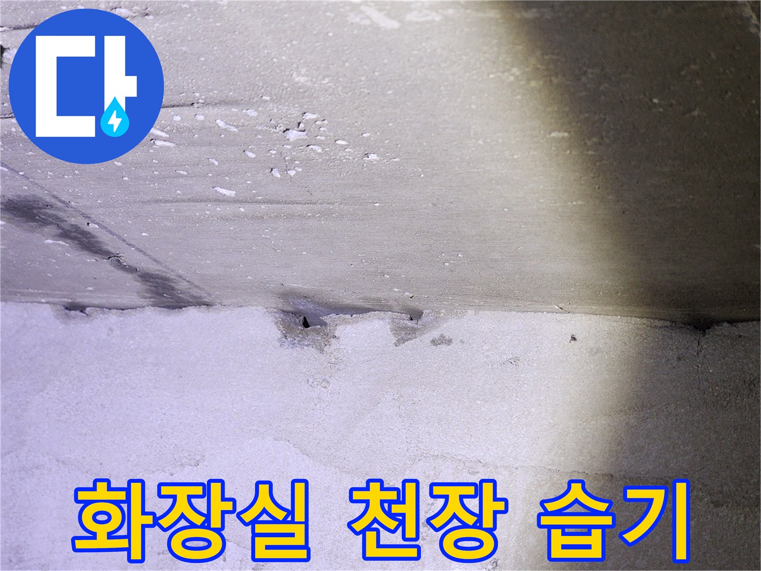 양천구-화장실-천장-부근의-습한-물자국-현황