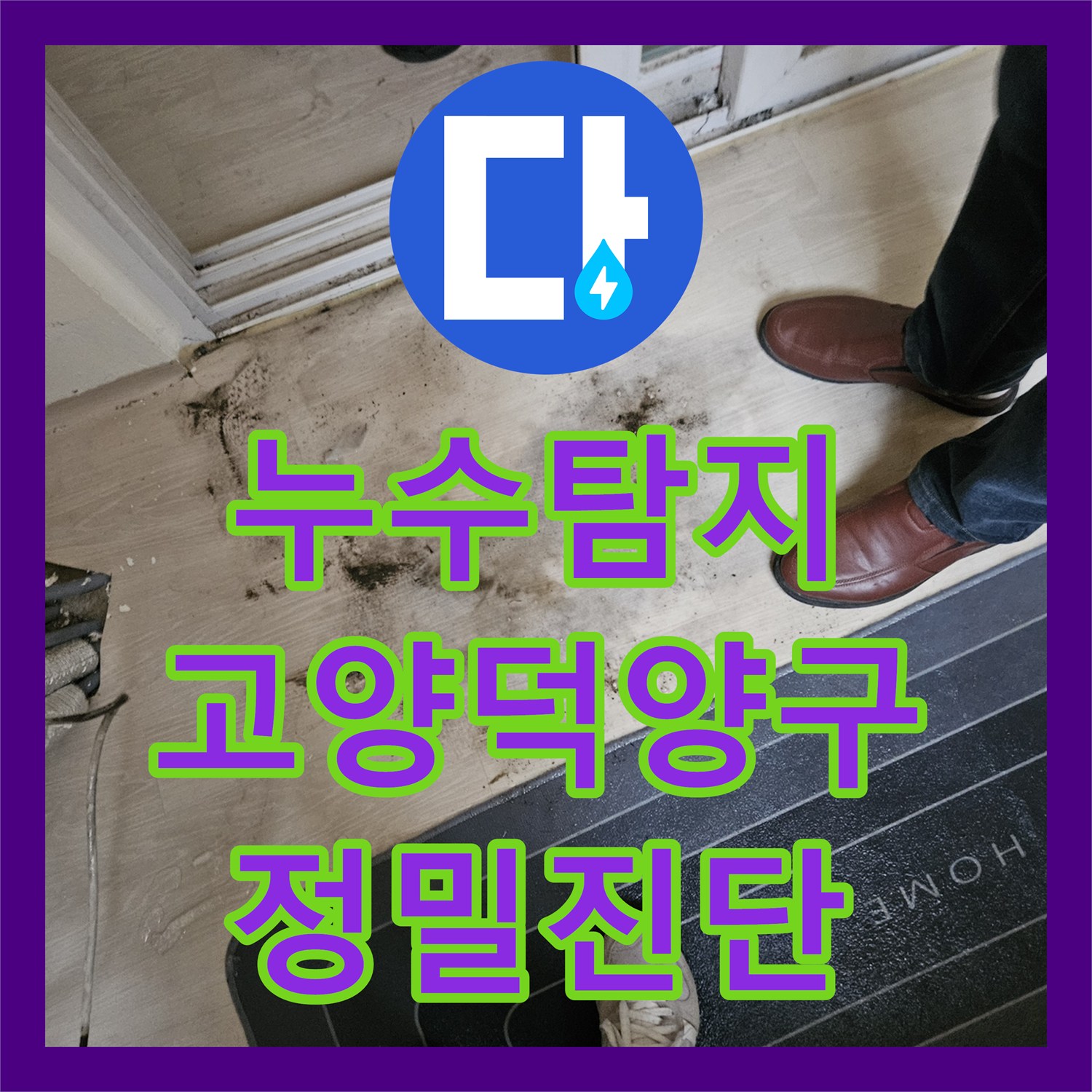 누수탐지 공실 세대 동파로 인한 지하층 피해 정밀 진단 사례 경기 고양시 덕양구
