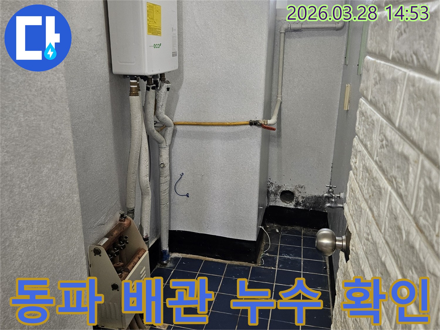 포천-일동면-겨울철 누수-동파 배관-정밀 탐지-신속 수리