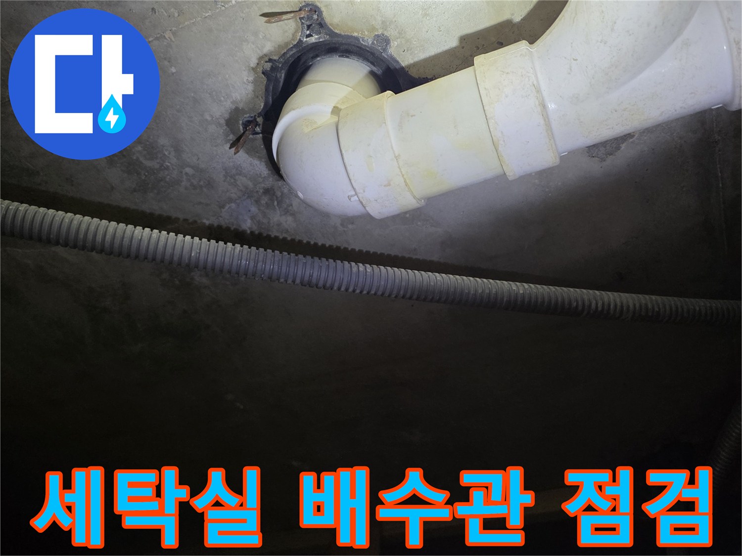 서대문구-세탁실-천장-내부-배수관-상태-확인