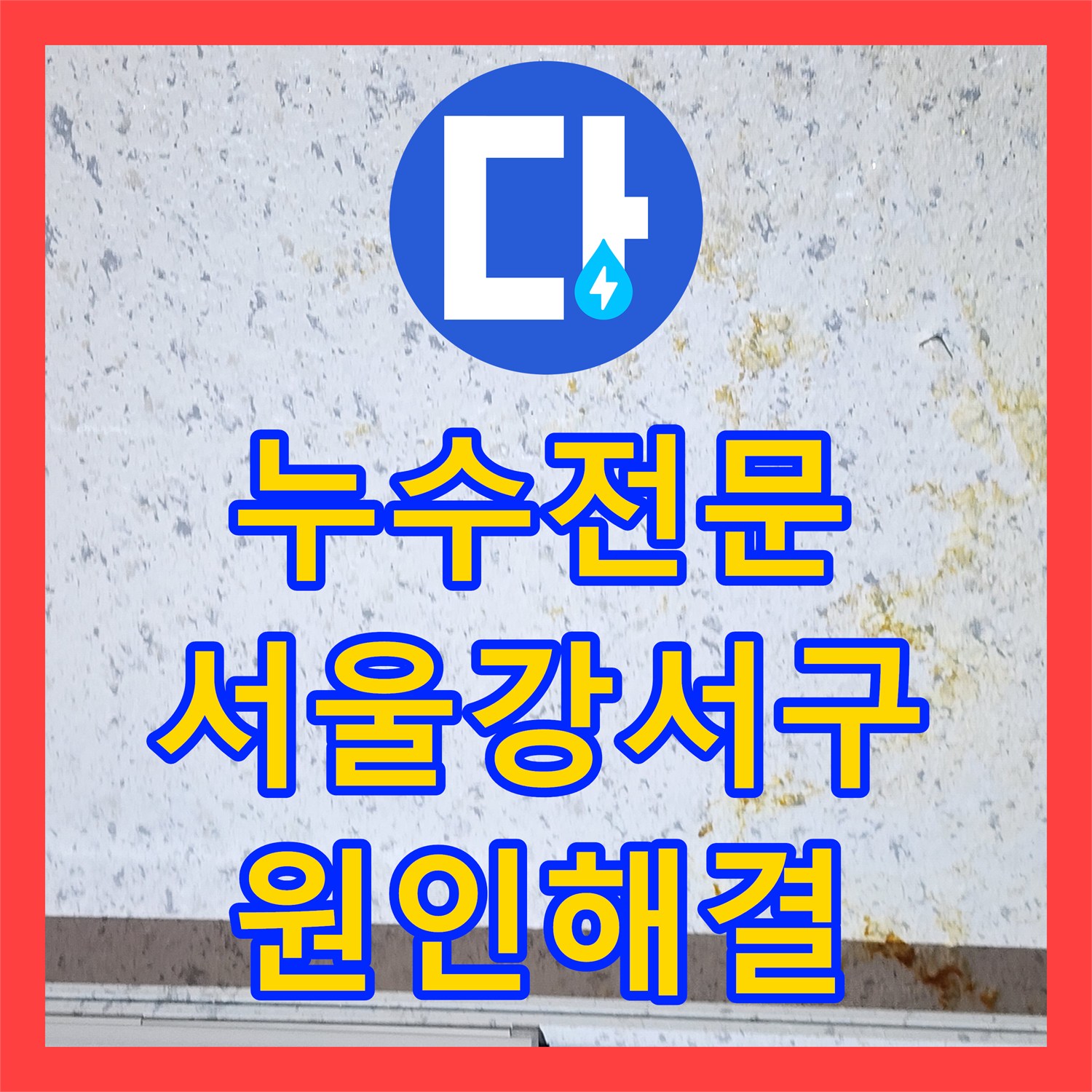 누수전문 온수관 파손으로 아래층 상가 천장 피해 발생한 서울 강서구 현장